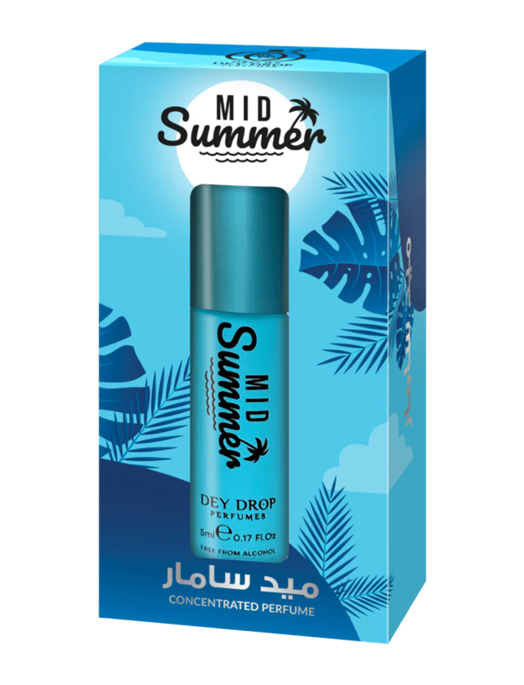 Dey Drop Mid Summer Concentrated Perfume Roll-On | 5ml | Alcohol-Free