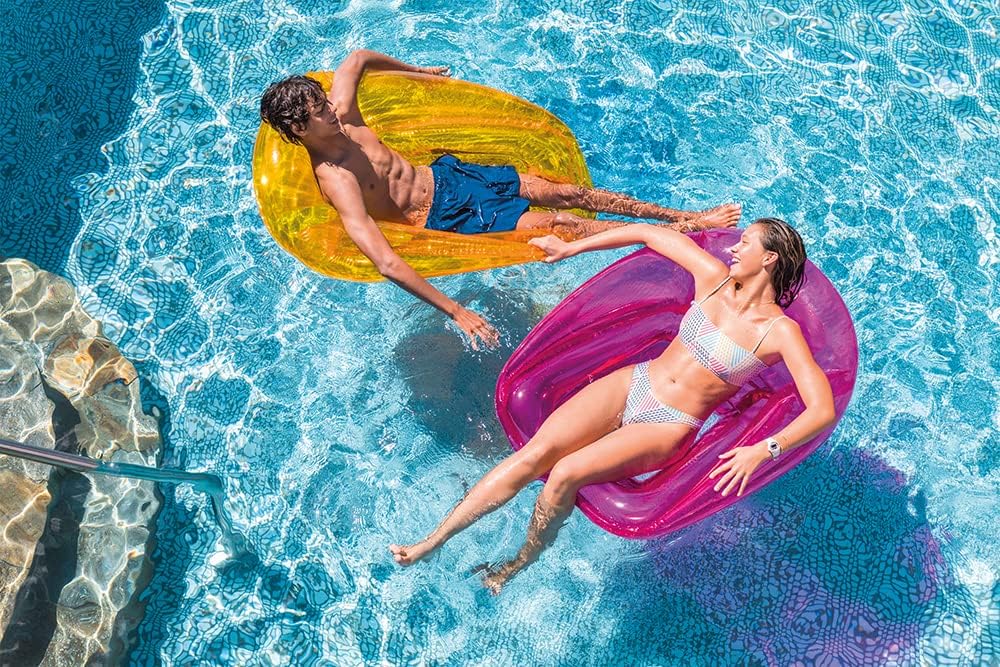 Intex Transparent Mesh Lounge Float – Assorted Colors | 104 × 102 cm - Image 3