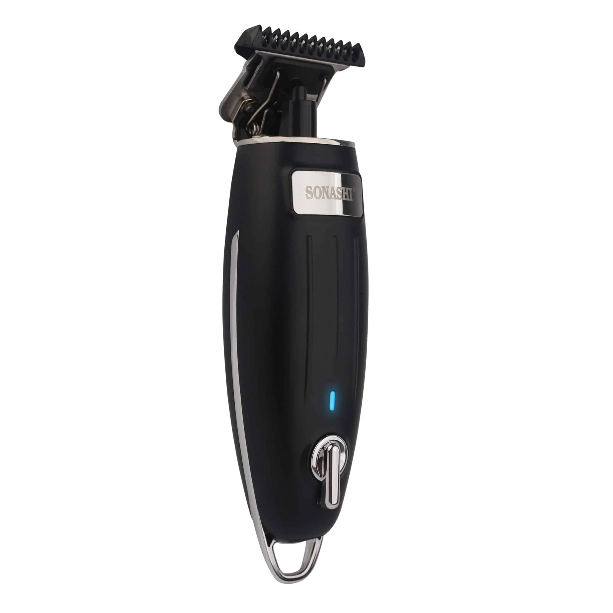 Sonashi SHC-1054 Rechargeable Hair Clipper [Black] T-Type Cutter Blade, High-Speed Motor, 5 x Plastic Combs, Continuous Working, Portable, Cordless | Cordless Hair Clipper - Image 4