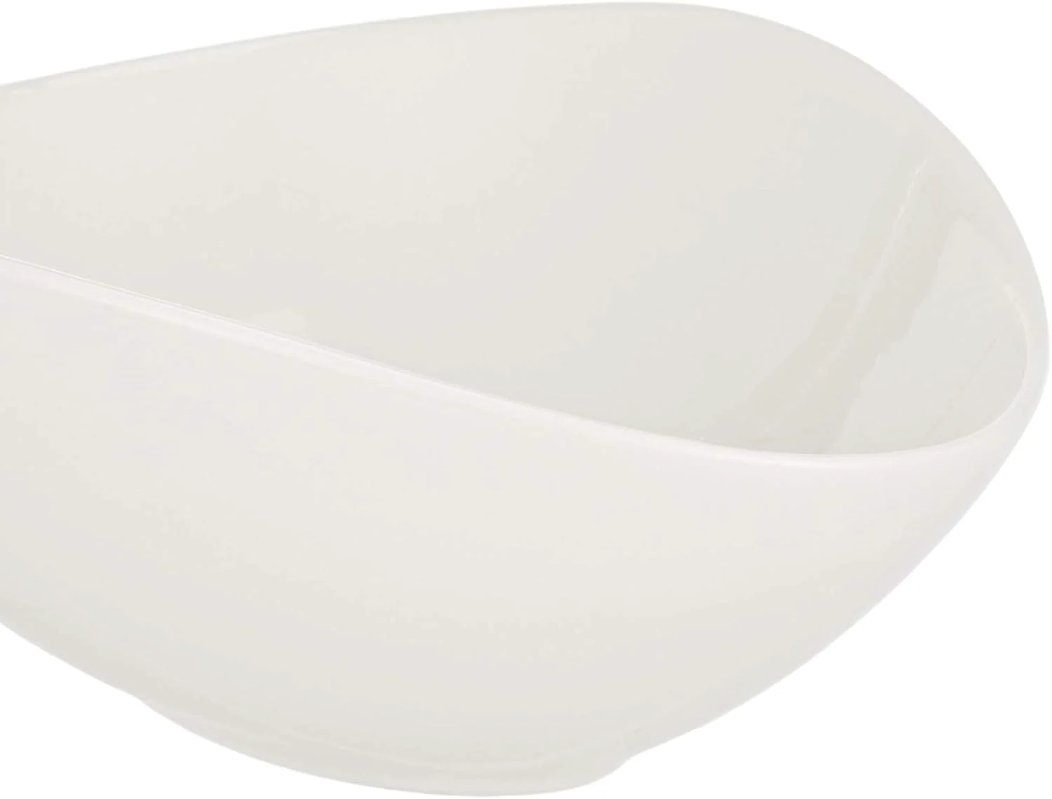Symphony Premium White Ceramic Serving Bowl – 20.5 cm - Image 4