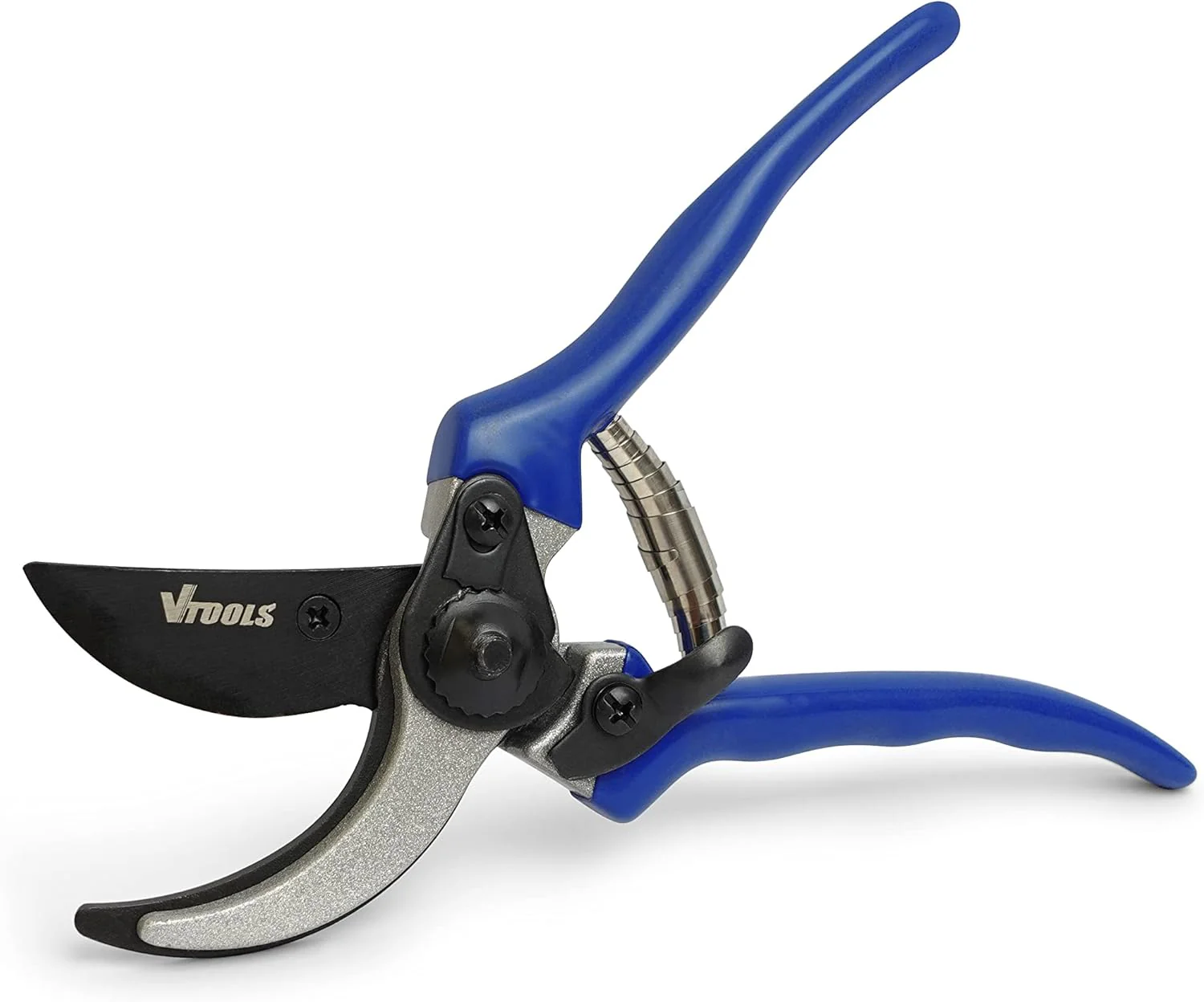 VTOOLS 215mm Bypass Pruning Shears With Soft Grip Handle, Multipurpose Garden Scissors, Garden Clippers for Roses, Plant, and Branches, VT2191 - Image 3
