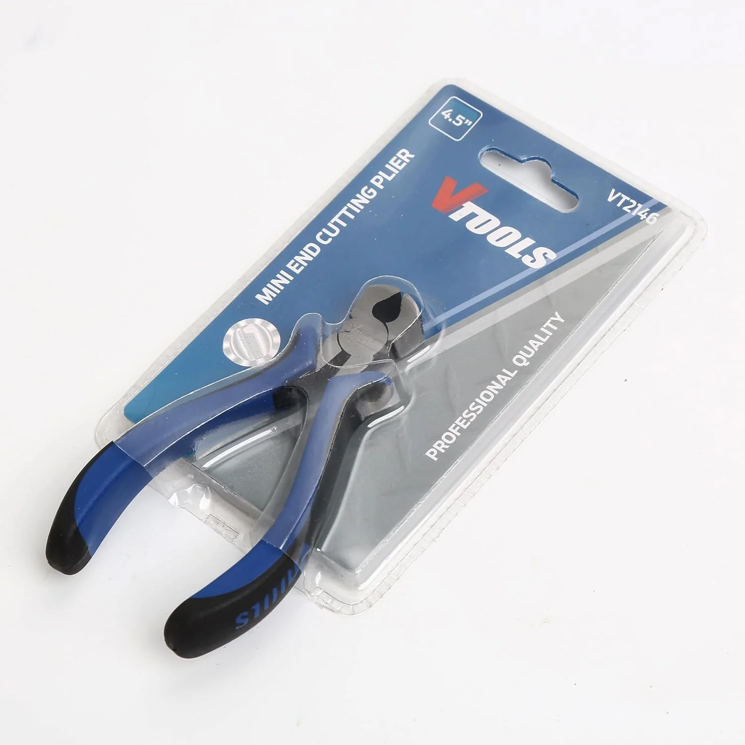 Vtools 4.5 Inch Mini End Cutting Plier, Spring Loaded Nippers, Suitable for Jewelry Making, Pull Nails Brads, 1 Pack, VT2146 - Image 4