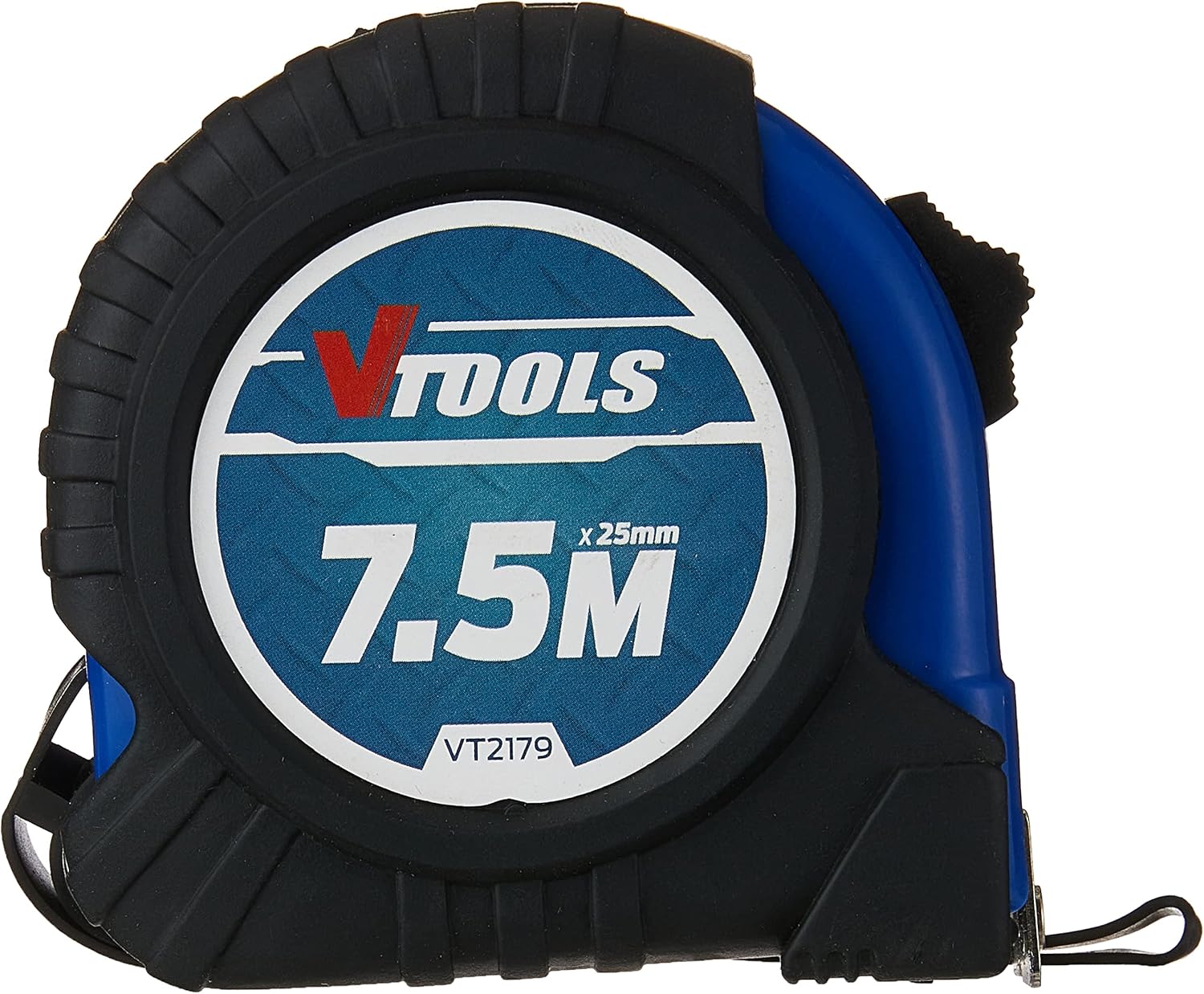 VTOOLS 7.5M Measuring Tape, 1mm Blade Thickness, Self-Lock Tape Measure, Easy to Read, Magnetic Tip Hook and Shock Absorbent Case, VT2179 - Image 5
