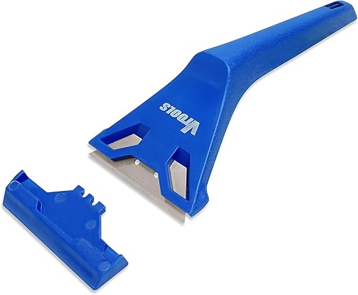 VTOOLS Carbon Steel Window Scrapper with 17mm Plastic Handle - Image 3