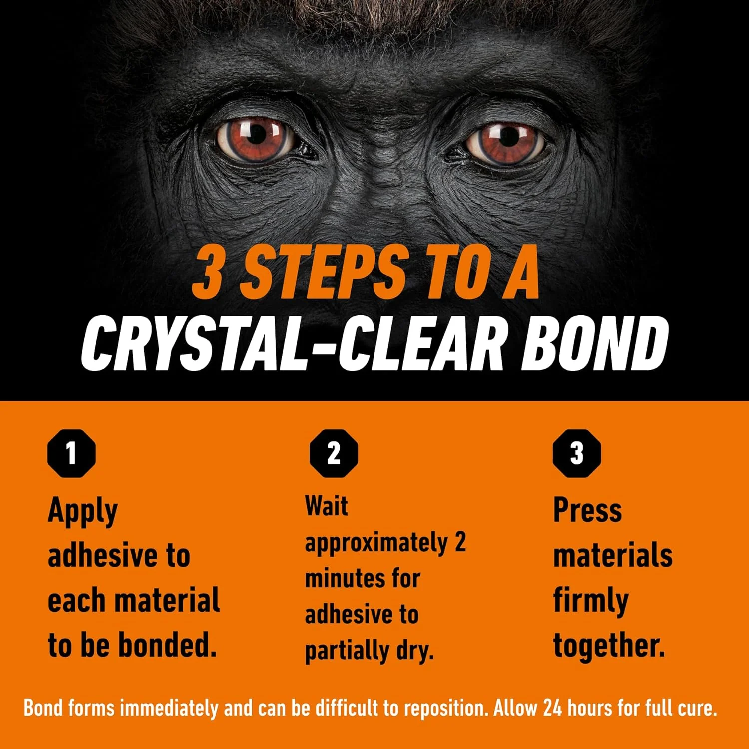 Gorilla Clear Waterproof Fabric Glue (2.5 Ounce) – Strong & Flexible Bond - Image 3