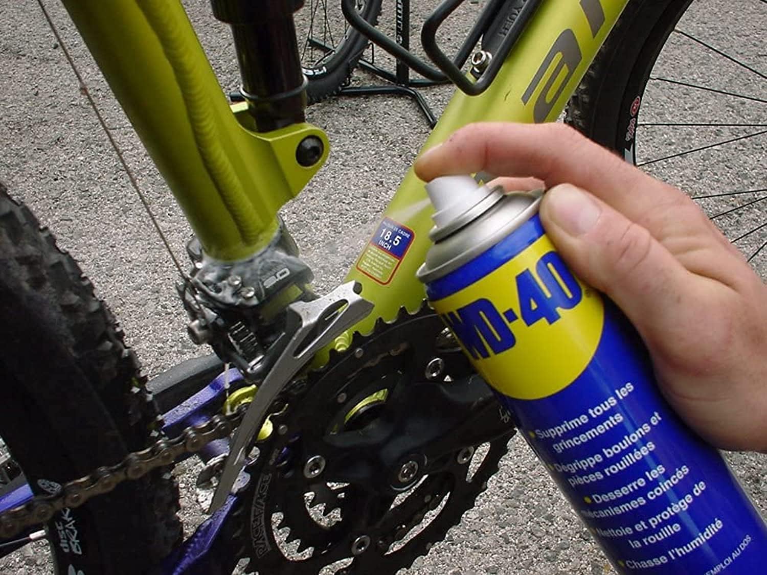 WD-40 Multi-Use Spray Aerosol Can All-Purpose Lubricant, Cleans Rust, for Home & Workshop Use-200ml - Image 6