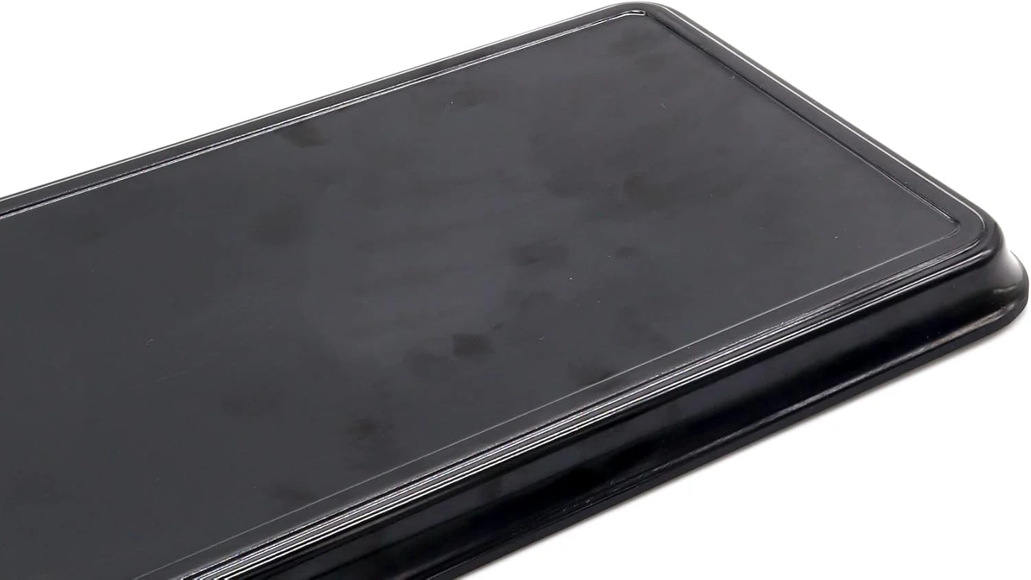 AKDC Dynasty Black Melamine Serving Tray Rectangle, BPA-free, Sleek Black Finish, Ideal to Serve Food, Fruits, Snacks, Dishes, Meals Kitchen Tableware Dining Home Decor. (47x17) - Image 3
