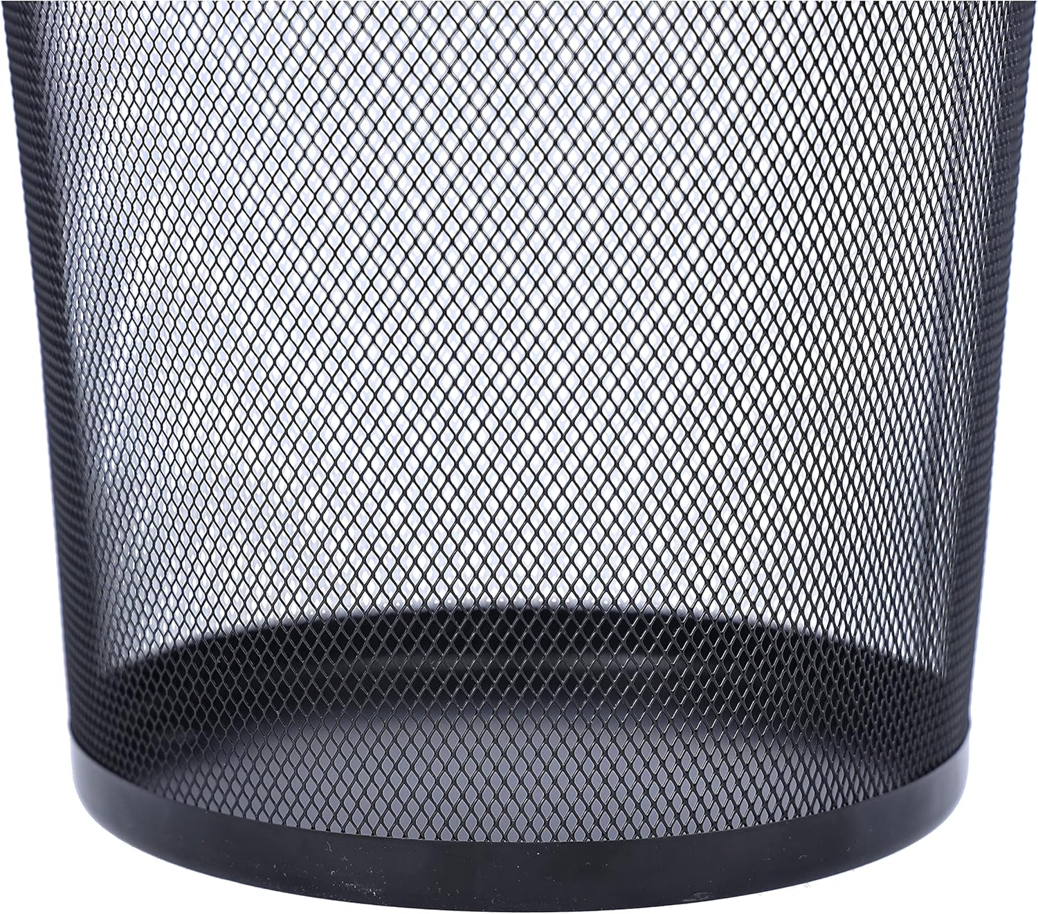 ÿAKDC waste bin portable round metal small trash can wastebasket, garbage container bin paper bin compact design ideal for bathrooms, kitchens, home offices & more,rf9956, multi - Image 4