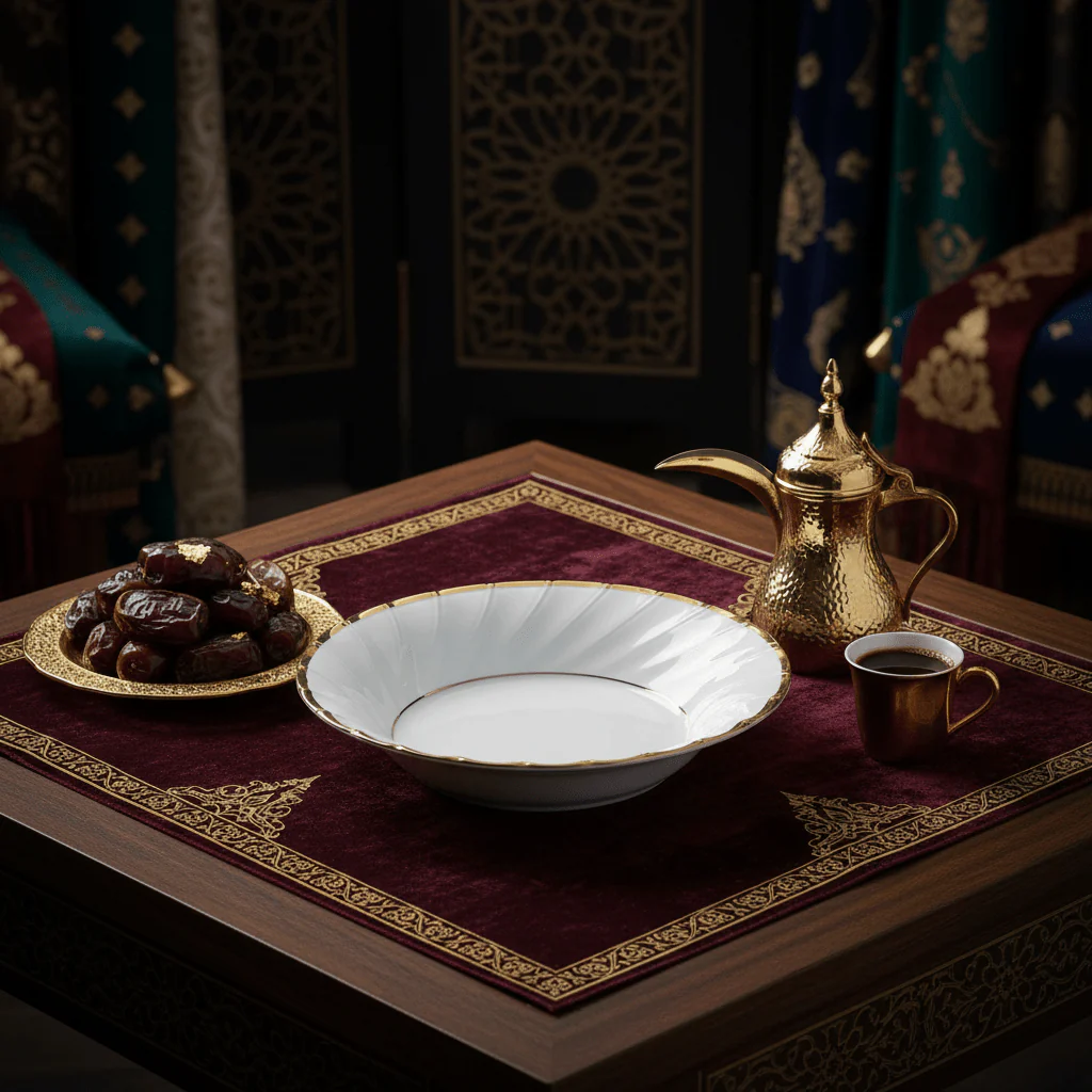 Yamatsu White Porcelain Soup Bowl with Gold Rim — 7.5 Inch | Premium Dining Serveware - Image 3