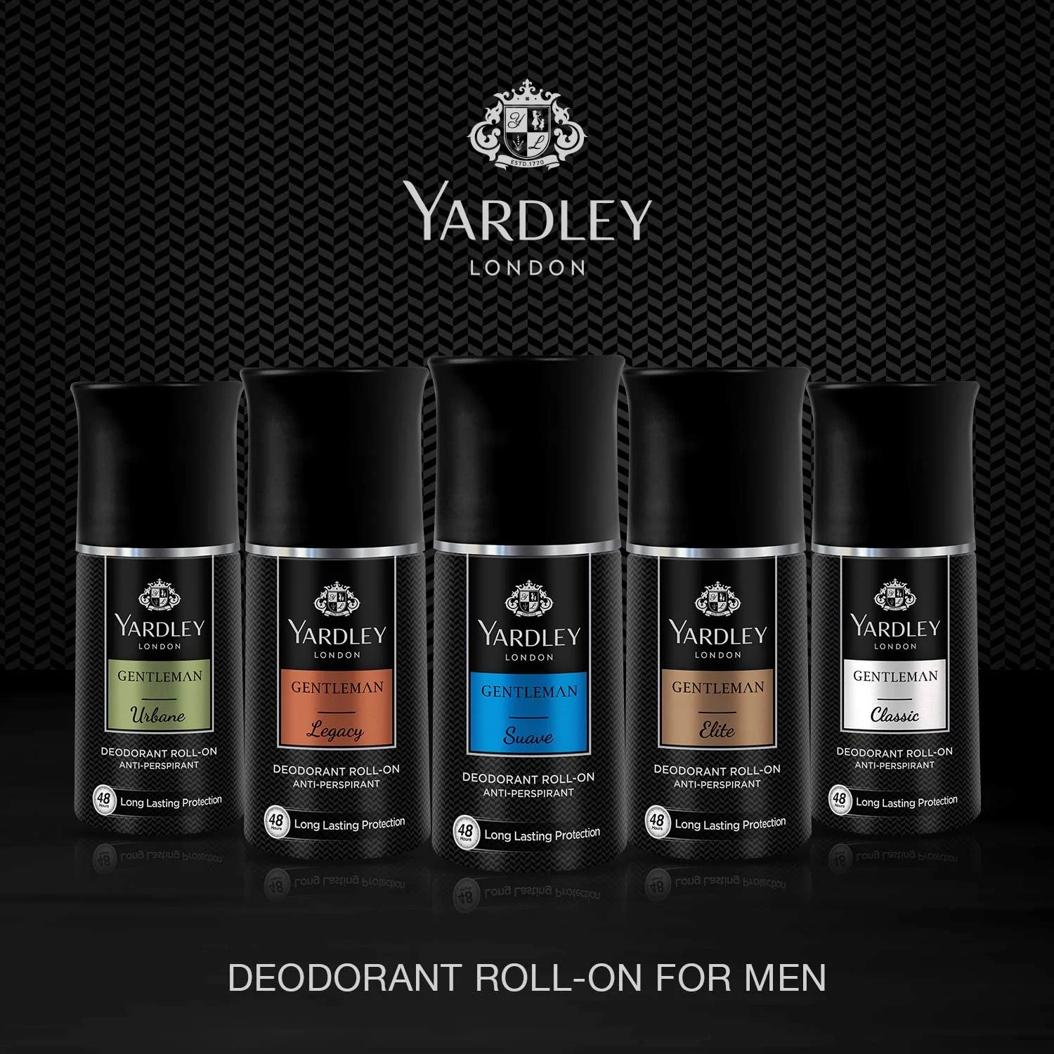 Yardley London Gentleman Classic Deodorant Roll On Effective Underarm Shield With Day-long Perspiration Regulator-50ML - Image 3