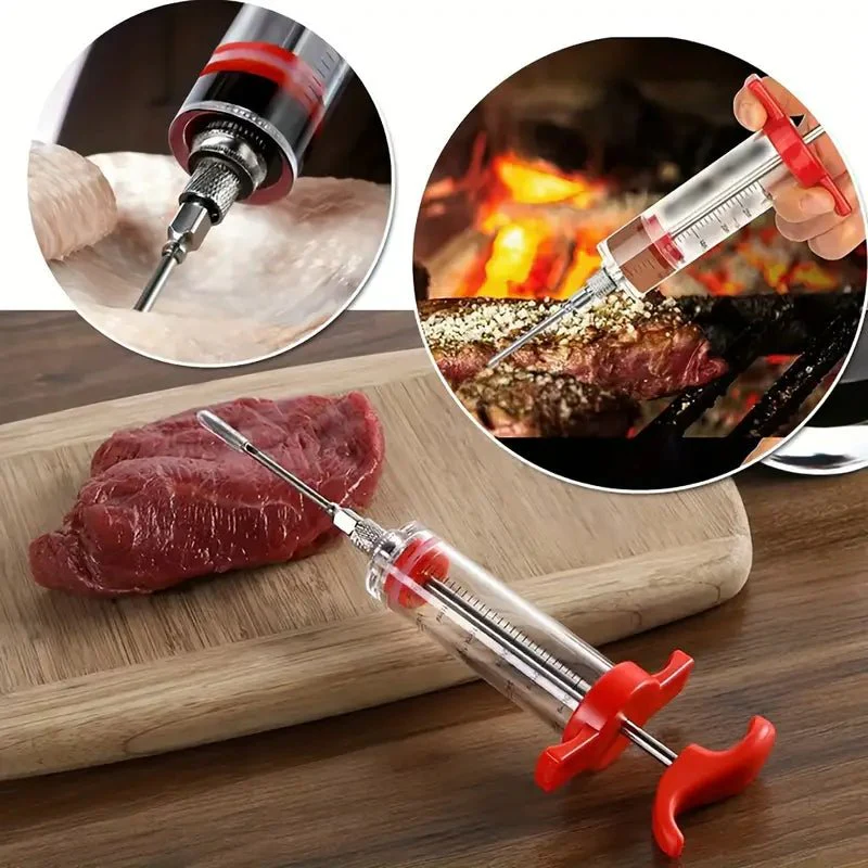 YUNIVERSE Marinade Injector 30ml, Red - Image 3
