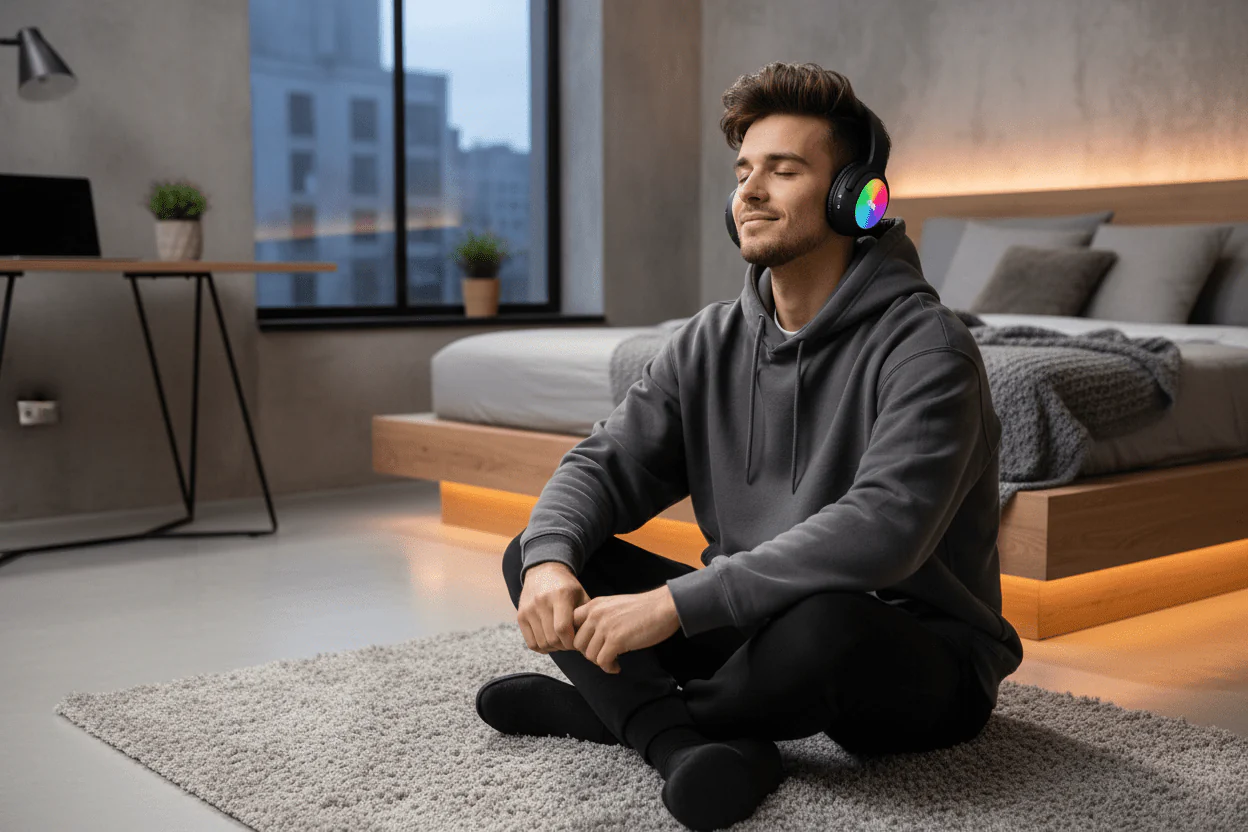 YXJBL by Harman Born For Music Bluetooth Headphones - GX-3 RGB - Image 2