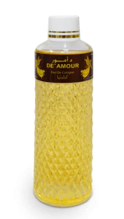 Zahrat Al Aqsa Amour Eau de Cologne – Family Size Fresh Cologne, 1000ml