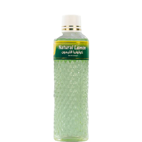 Zahrat Al Aqsa Natural Lemon Eau de Cologne – Zesty Fresh Cologne, 1000ml