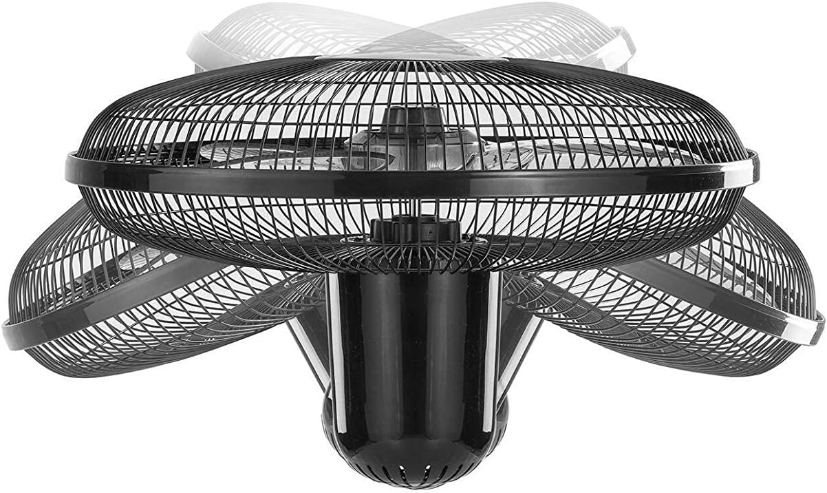Black & Decker 60W Stand Fan 16 Inch Diameter, 90° Wide Swing 3 Speeds Plus Modes And 5AS Blade, For The Perfect Temperature FS1620-B5 - Image 4