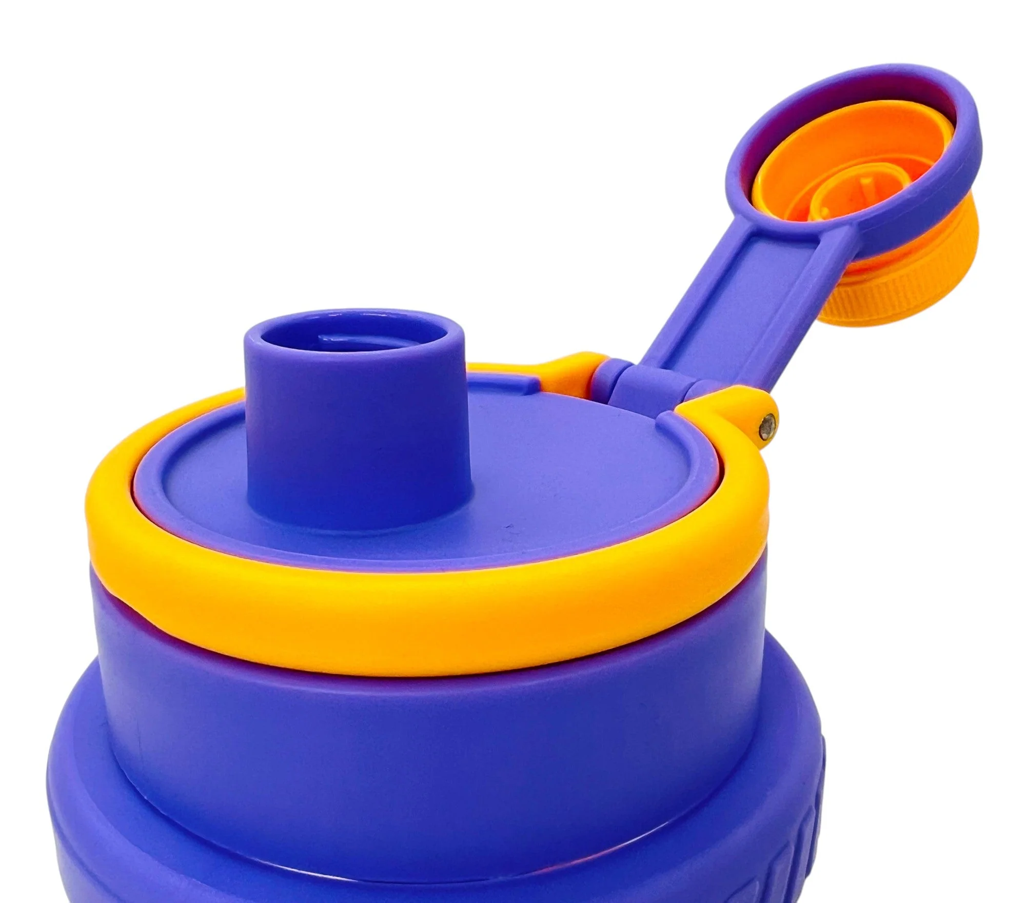 Zhibo Plastic Water Bottle 830ml, Purple - Image 3