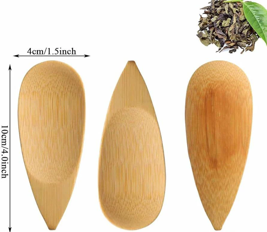 ZHU ZHI YUAN 6pcs Mini Bamboo Canope Servers 9cm*4cm - Image 2